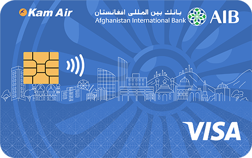 Visa Kam Air Prepaid Card
